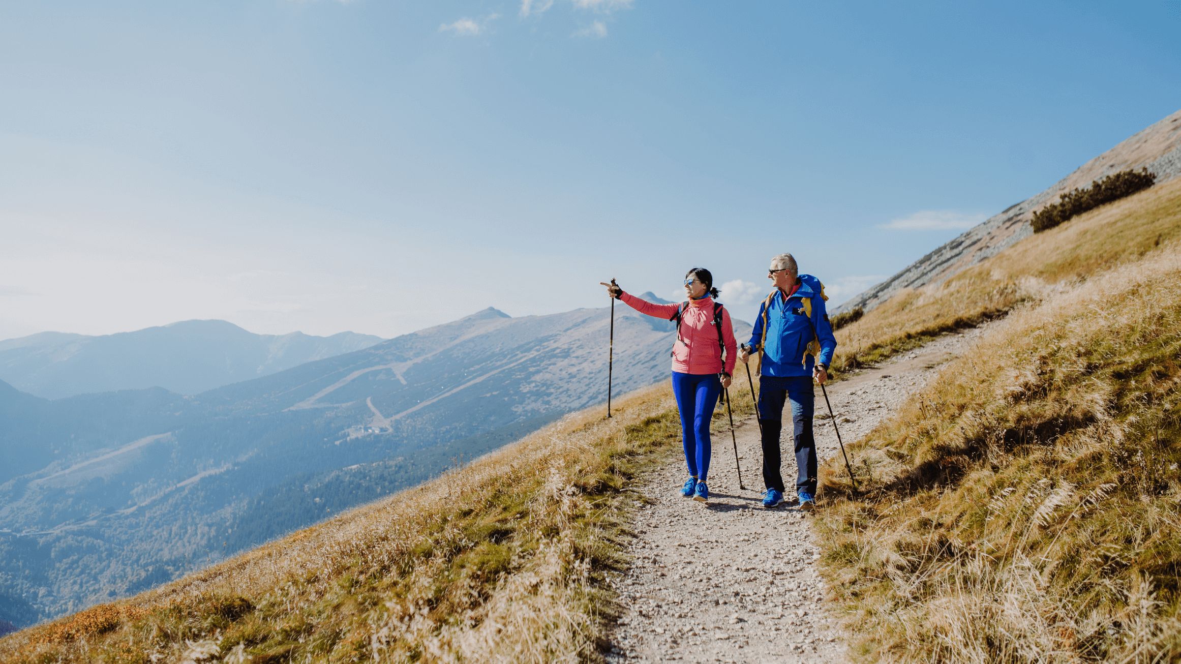 Compressed Hiker Image