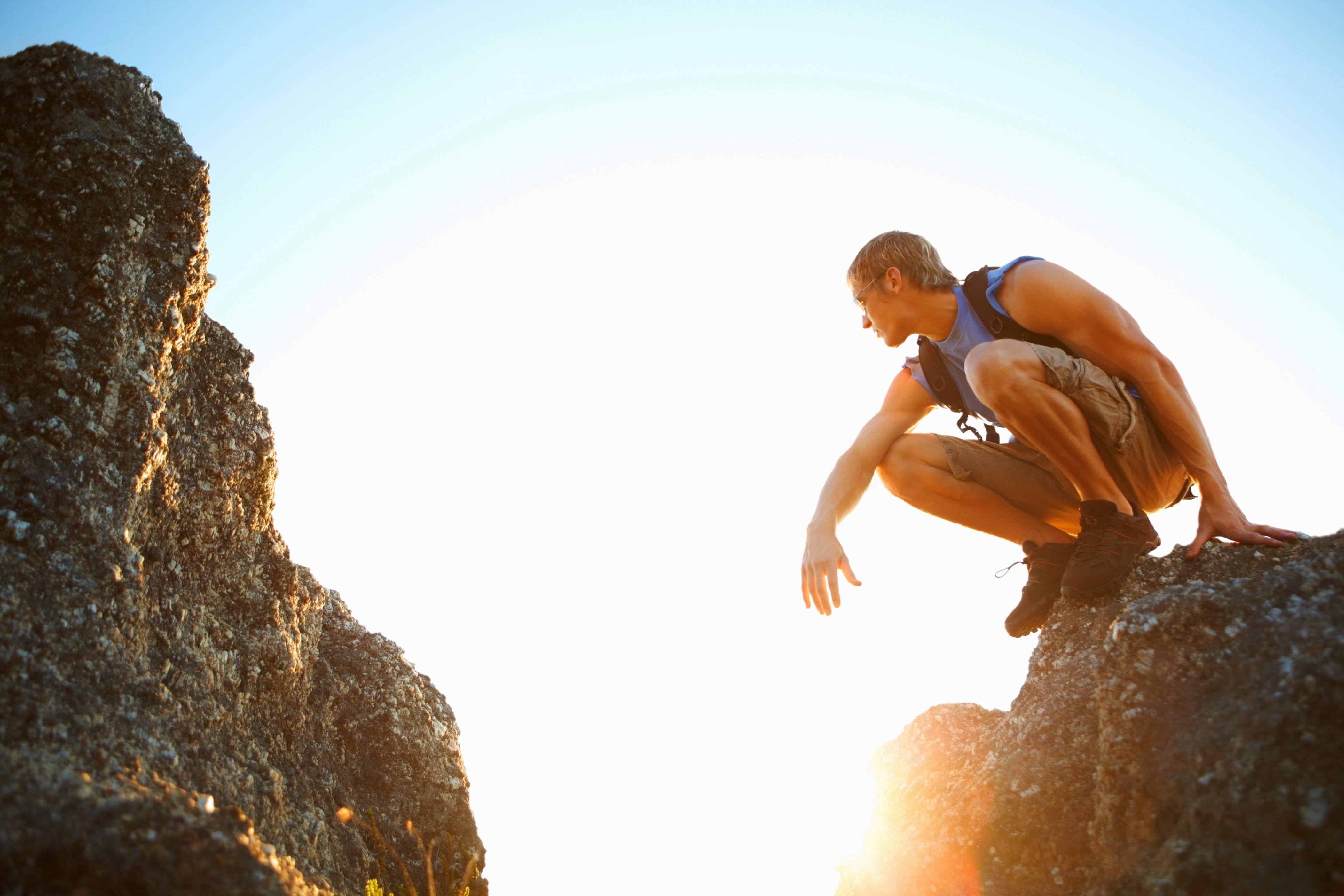 Man on Rock (1)